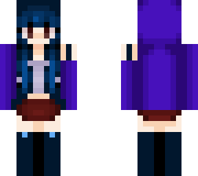 dark purple outfit <3