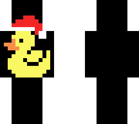duck with santa hat