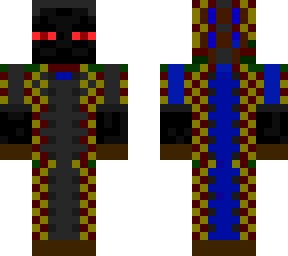enderdragon in gray /robe thobe and hoodie