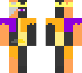 Enderman And Blaze Hybrid Minecraft Skin
