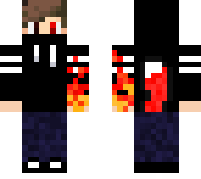 fox boy w/ red fire