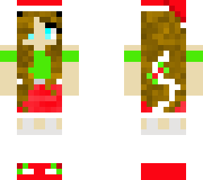 girl cat in christmas dress