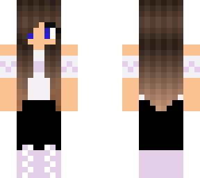 girl with pastel-ish outfit