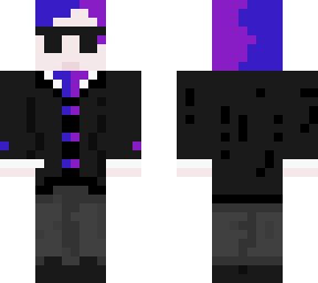 glitchy suit