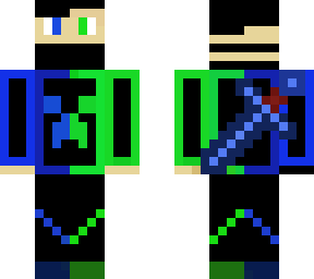 green and blue fun
