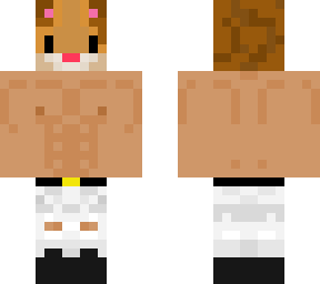 hamster with sixpack