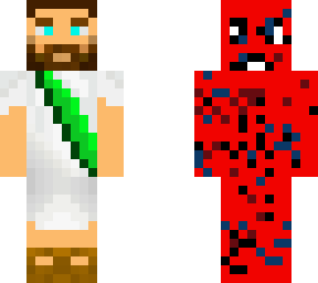 jesus with corrupted devil on back