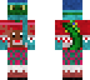 lizards in winter with mittens