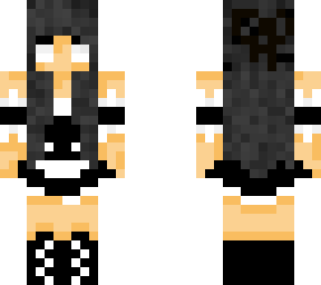 me in le maid dress