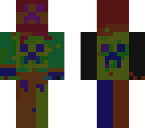 minecraft blue creapper