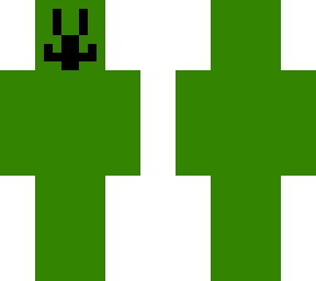 my green dogdo on paint in minecraft!!!
