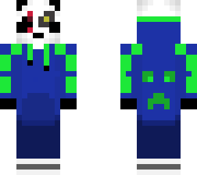 panda hoodie guy