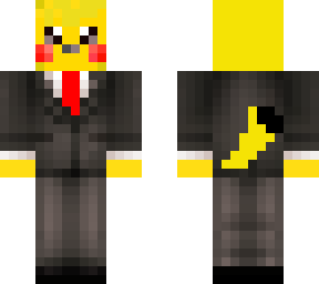 pikachu in a suit