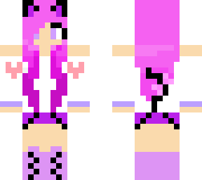 pink cat