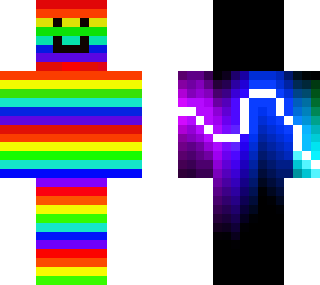 rainbow dude | Minecraft Skin