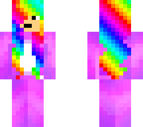 rainbow hair