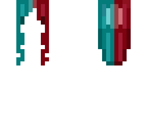 red & blue hairbase
