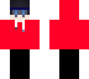 red hoodie boy