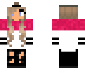 red/white hat gal