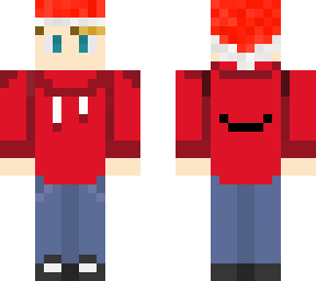 santa boy blond