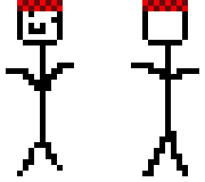 stick man beanie