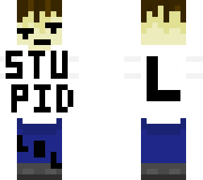stupid skin for my friend