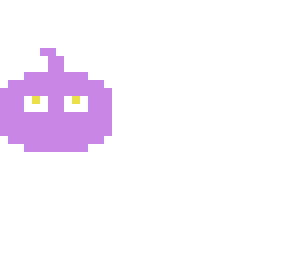 the skindex pumpkin, but it's purple and has yellow eyes
