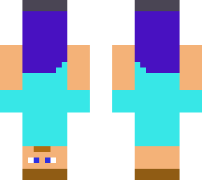 upside down minecraft steve