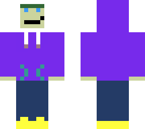 winter dude blue
