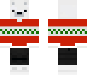 winter polar bear
