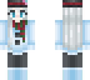 ~frosty the snowman but a girl~