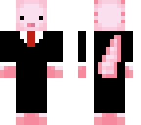 axolotl in a suit