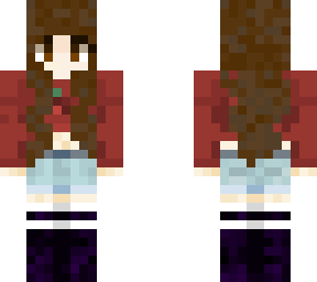bateia main skin (shorts and red crop)(take 3)