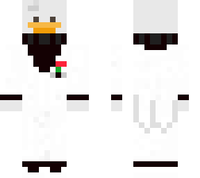 bird in a tux