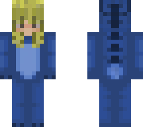 blonde stitch onesie