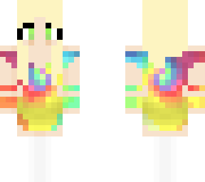 blonde tie dye(weird)