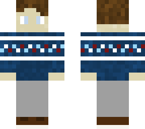 blue christmas sweater