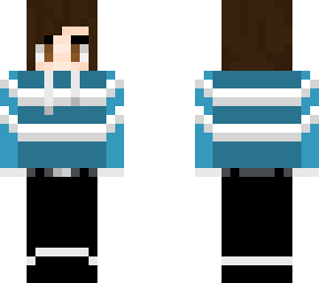 blue sweater