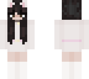 cat girl brown hair