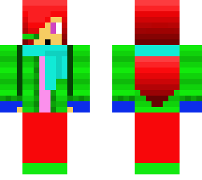 christmas colored gamer- ~skinmas~