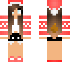 christmas deer girl