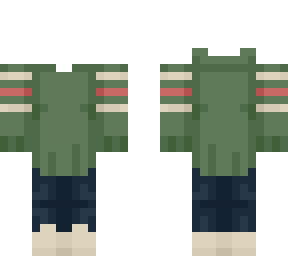 christmas stripes - (matching) a male christmas outfit base