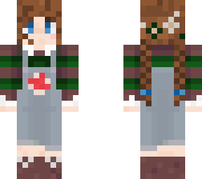 cottage mushroom girl