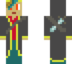 dark cinderan with cloack
