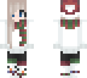 edited christmas girl