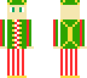 elf christmas skin