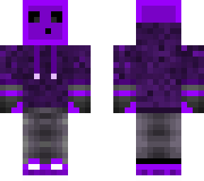 epic purple boy slime gamer
