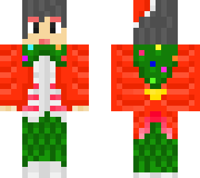 festive chatot gijinka