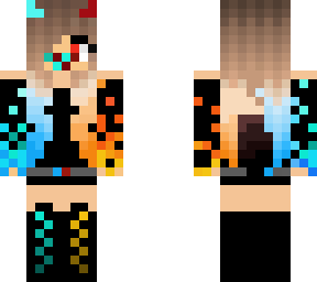 fire, ice devil baby