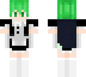leaf boi uwu // maid outfit!